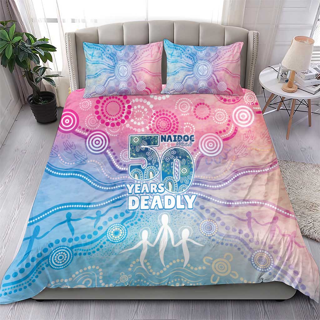 Australia NAIDOC Week 2026 50 Years Deadly Bedding Set Celestial Glows