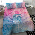 Australia NAIDOC Week 2026 50 Years Deadly Bedding Set Celestial Glows