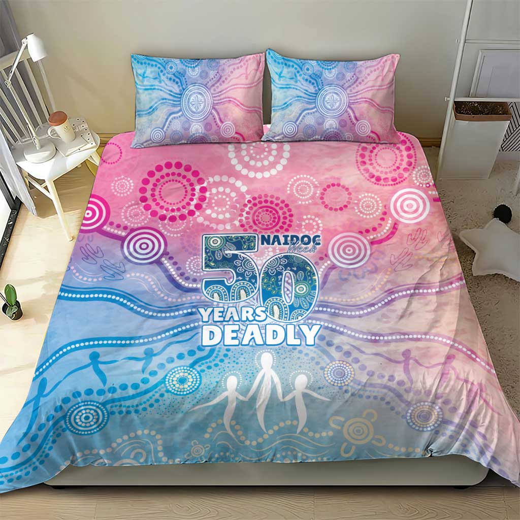 Australia NAIDOC Week 2026 50 Years Deadly Bedding Set Celestial Glows