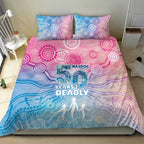 Australia NAIDOC Week 2026 50 Years Deadly Bedding Set Celestial Glows