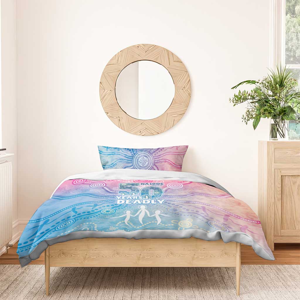 Australia NAIDOC Week 2026 50 Years Deadly Bedding Set Celestial Glows
