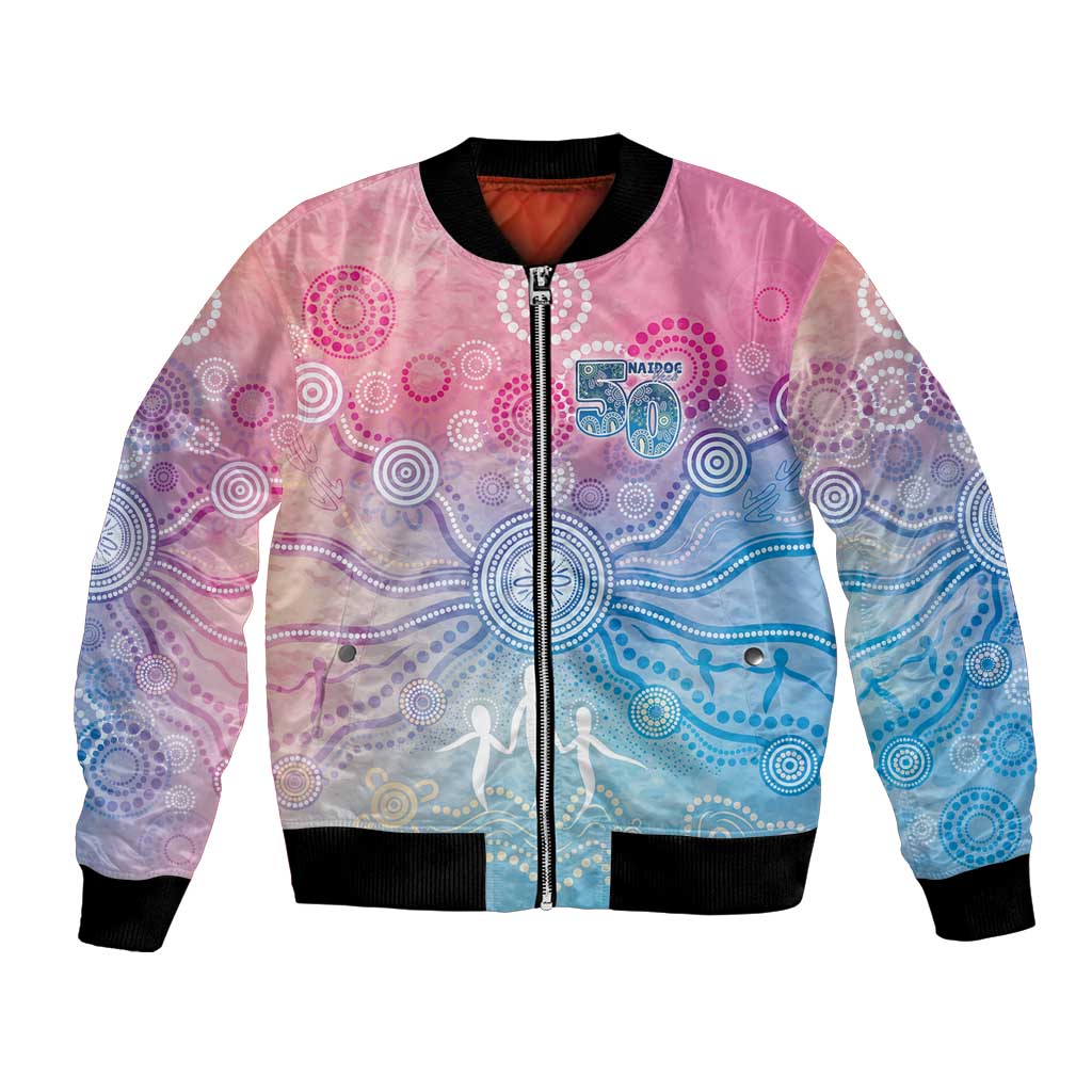 Australia NAIDOC Week 2026 50 Years Deadly Bomber Jacket Celestial Glows