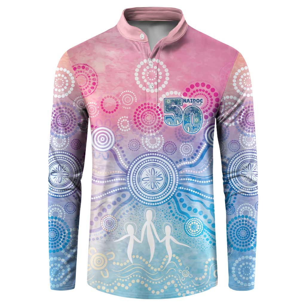 Australia NAIDOC Week 2026 50 Years Deadly Button Sweatshirt Celestial Glows