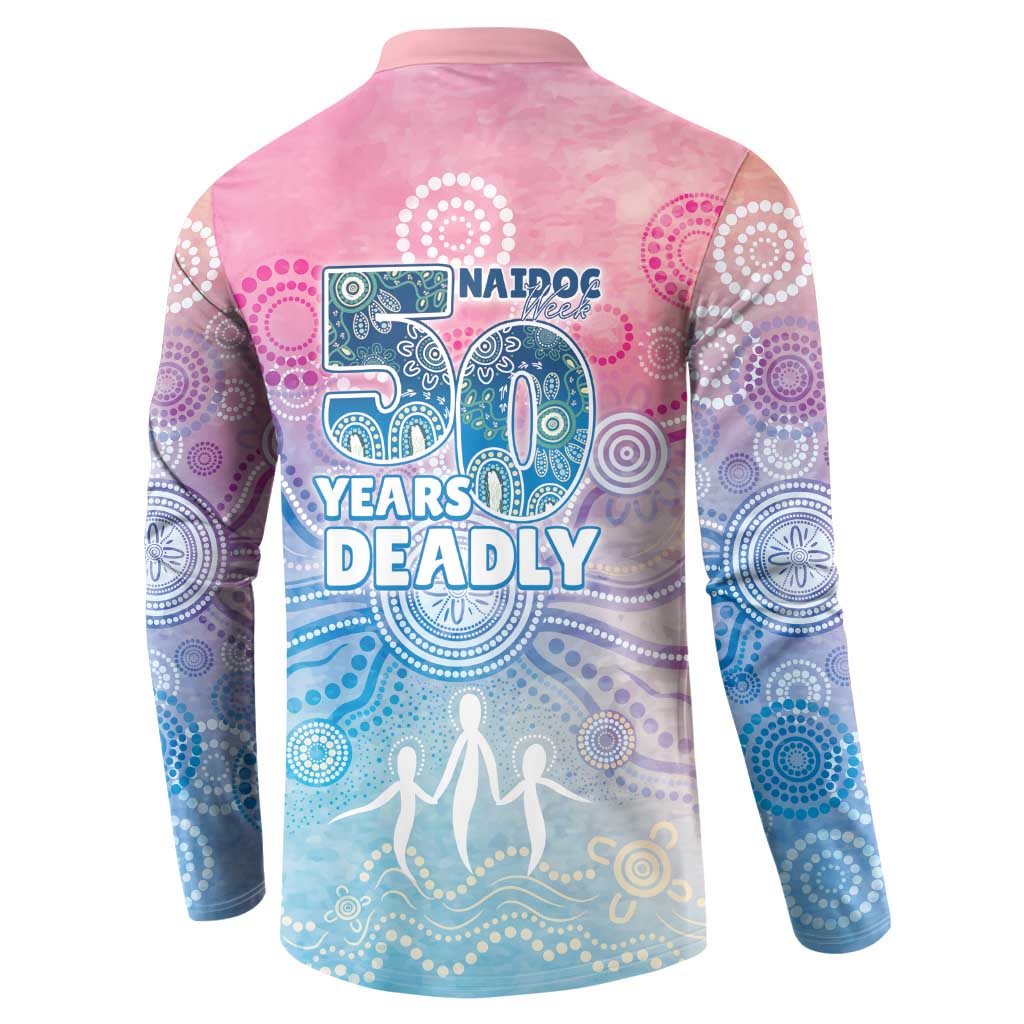 Australia NAIDOC Week 2026 50 Years Deadly Button Sweatshirt Celestial Glows