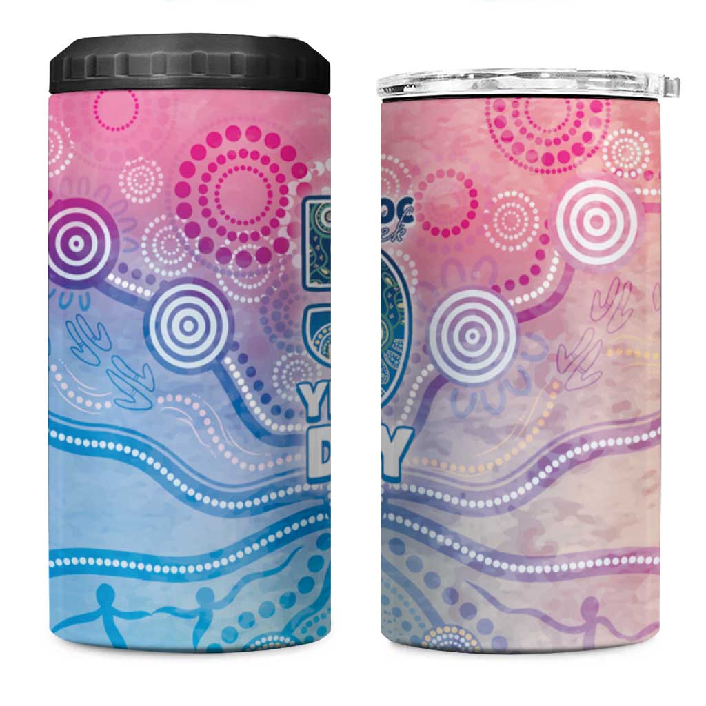 Australia NAIDOC Week 2026 50 Years Deadly 4 in 1 Can Cooler Tumbler Celestial Glows