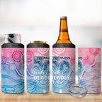 Australia NAIDOC Week 2026 50 Years Deadly 4 in 1 Can Cooler Tumbler Celestial Glows