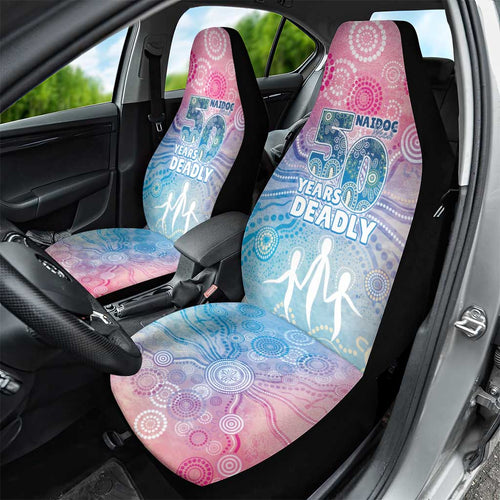 Australia NAIDOC Week 2026 50 Years Deadly Car Seat Cover Celestial Glows