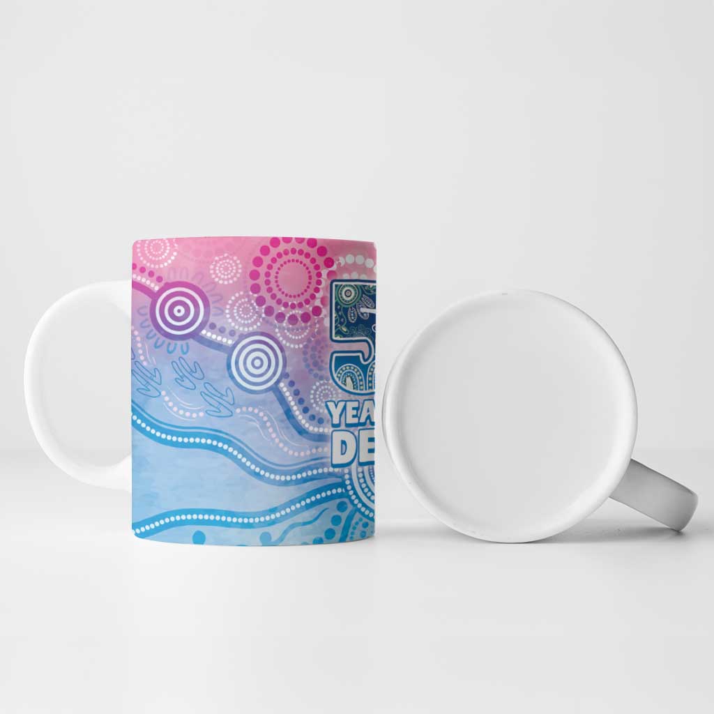 Australia NAIDOC Week 2026 50 Years Deadly Ceramic Mug Celestial Glows