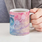 Australia NAIDOC Week 2026 50 Years Deadly Ceramic Mug Celestial Glows