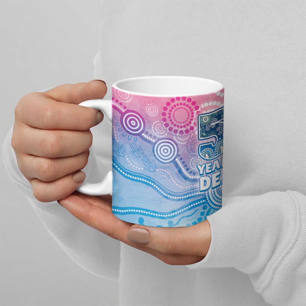 Australia NAIDOC Week 2026 50 Years Deadly Ceramic Mug Celestial Glows