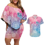 Australia NAIDOC Week 2026 50 Years Deadly Couples Matching Off Shoulder Short Dress and Hawaiian Shirt Celestial Glows