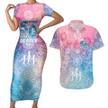 Australia NAIDOC Week 2026 50 Years Deadly Couples Matching Short Sleeve Bodycon Dress and Hawaiian Shirt Celestial Glows