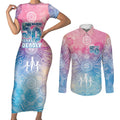 Australia NAIDOC Week 2026 50 Years Deadly Couples Matching Short Sleeve Bodycon Dress and Long Sleeve Button Shirt Celestial Glows