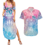 Australia NAIDOC Week 2026 50 Years Deadly Couples Matching Summer Maxi Dress and Hawaiian Shirt Celestial Glows