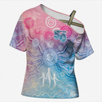 Australia NAIDOC Week 2026 50 Years Deadly Cross Shoulder Shirt Celestial Glows