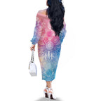 Australia NAIDOC Week 2026 50 Years Deadly Family Matching Off The Shoulder Long Sleeve Dress and Hawaiian Shirt Celestial Glows