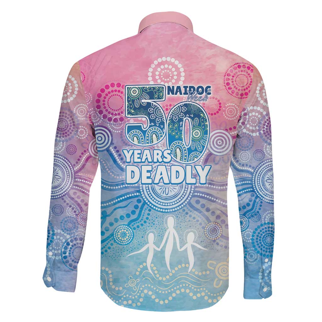 Australia NAIDOC Week 2026 50 Years Deadly Family Matching Short Sleeve Bodycon Dress and Hawaiian Shirt Celestial Glows