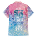 Australia NAIDOC Week 2026 50 Years Deadly Family Matching Tank Maxi Dress and Hawaiian Shirt Celestial Glows