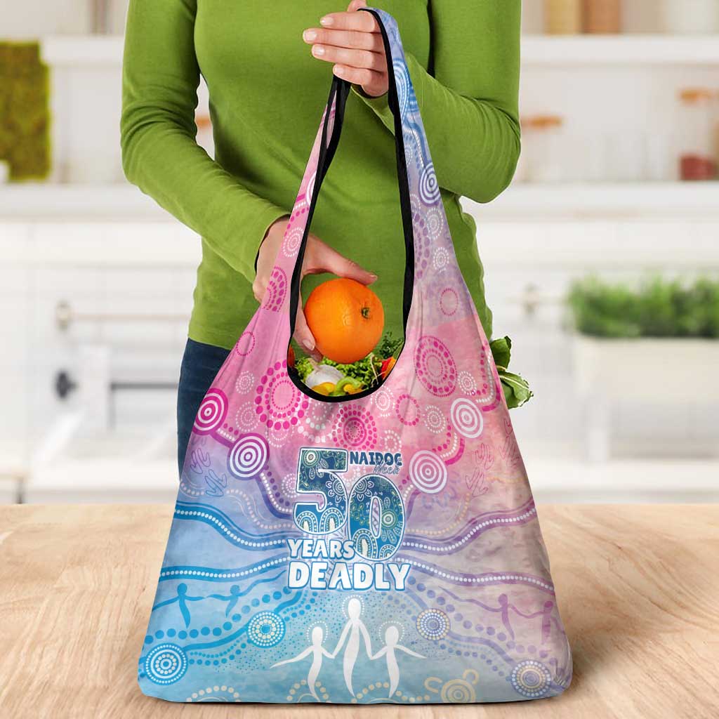 Australia NAIDOC Week 2026 50 Years Deadly Grocery Bag Celestial Glows