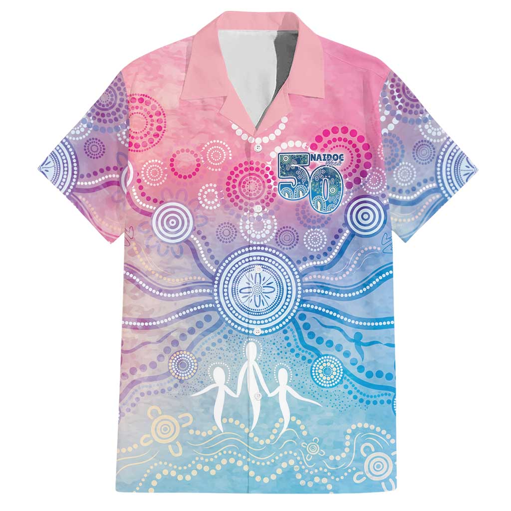 Australia NAIDOC Week 2026 50 Years Deadly Hawaiian Shirt Celestial Glows
