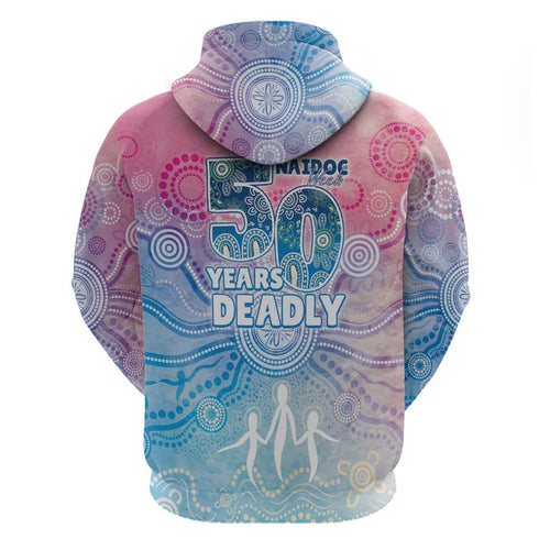 Australia NAIDOC Week 2026 50 Years Deadly Hoodie Celestial Glows