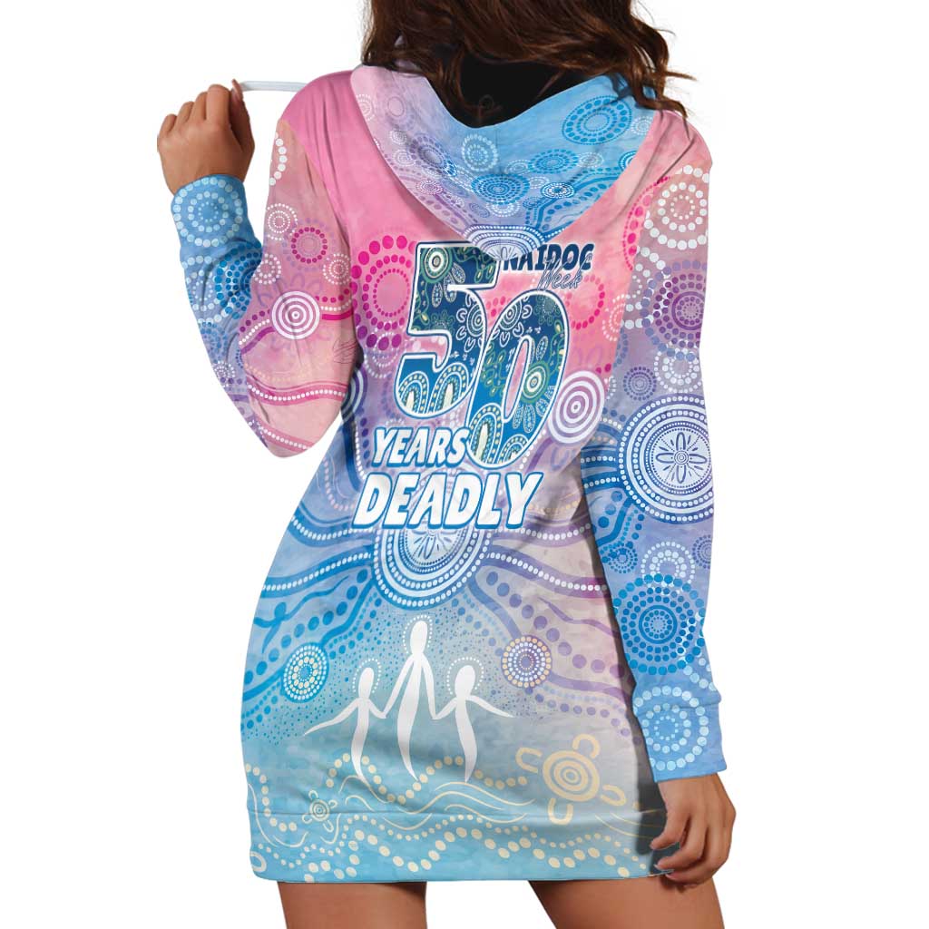 Australia NAIDOC Week 2026 50 Years Deadly Hoodie Dress Celestial Glows