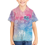 Australia NAIDOC Week 2026 50 Years Deadly Kid Hawaiian Shirt Celestial Glows