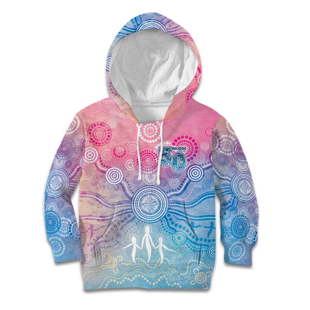 Australia NAIDOC Week 2026 50 Years Deadly Kid Hoodie Celestial Glows