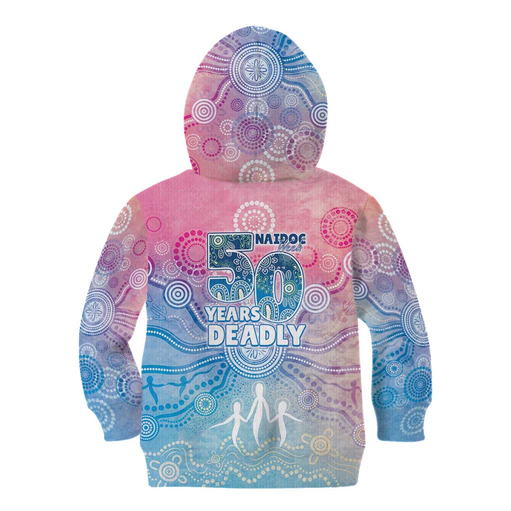 Australia NAIDOC Week 2026 50 Years Deadly Kid Hoodie Celestial Glows