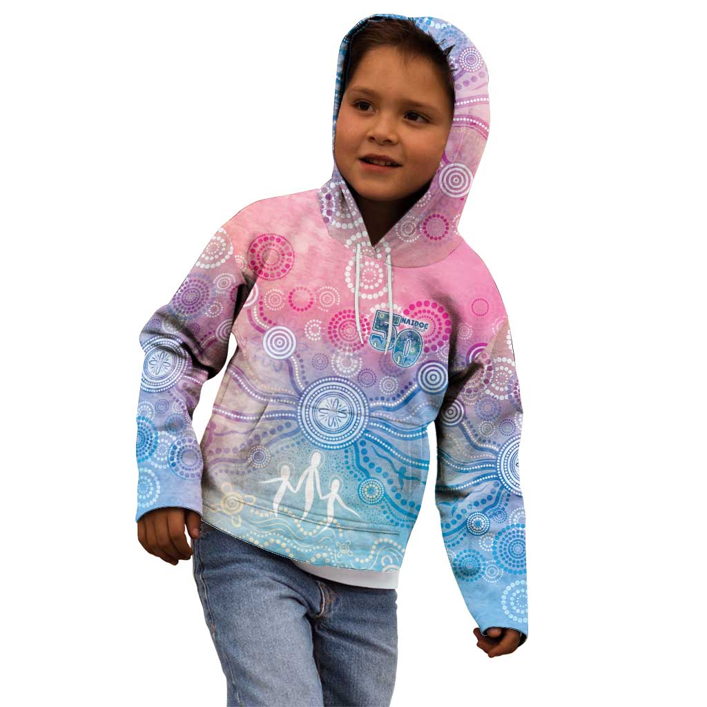Australia NAIDOC Week 2026 50 Years Deadly Kid Hoodie Celestial Glows
