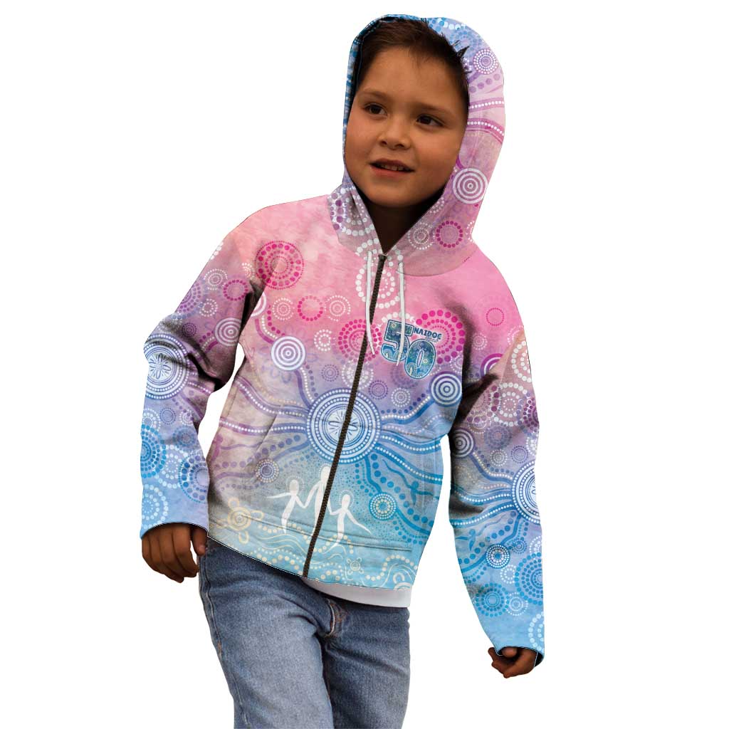 Australia NAIDOC Week 2026 50 Years Deadly Kid Hoodie Celestial Glows