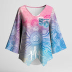 Australia NAIDOC Week 2026 50 Years Deadly Kimono Sleeve Blouse Celestial Glows