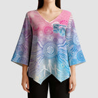 Australia NAIDOC Week 2026 50 Years Deadly Kimono Sleeve Blouse Celestial Glows