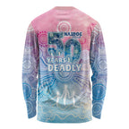 Australia NAIDOC Week 2026 50 Years Deadly Long Sleeve Shirt Celestial Glows