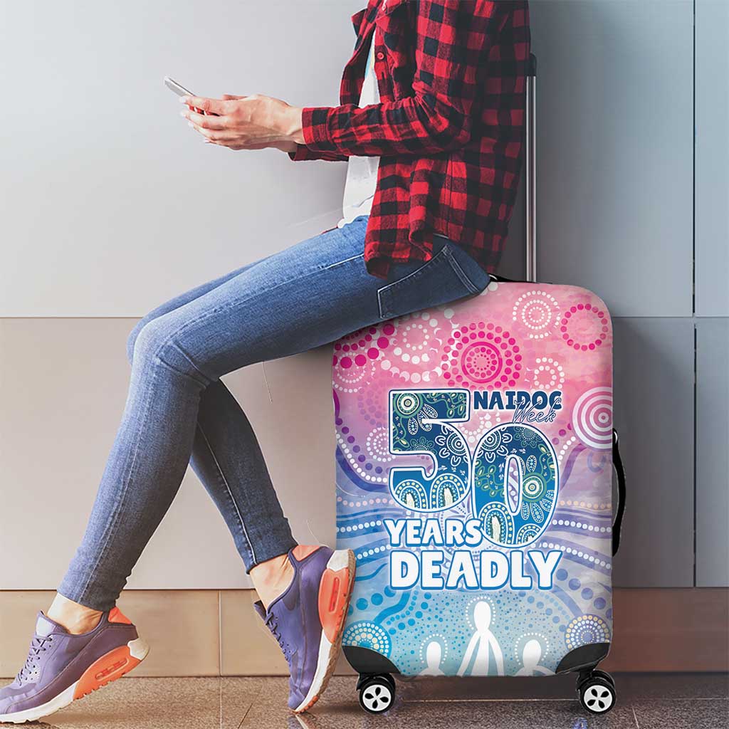Australia NAIDOC Week 2026 50 Years Deadly Luggage Cover Celestial Glows
