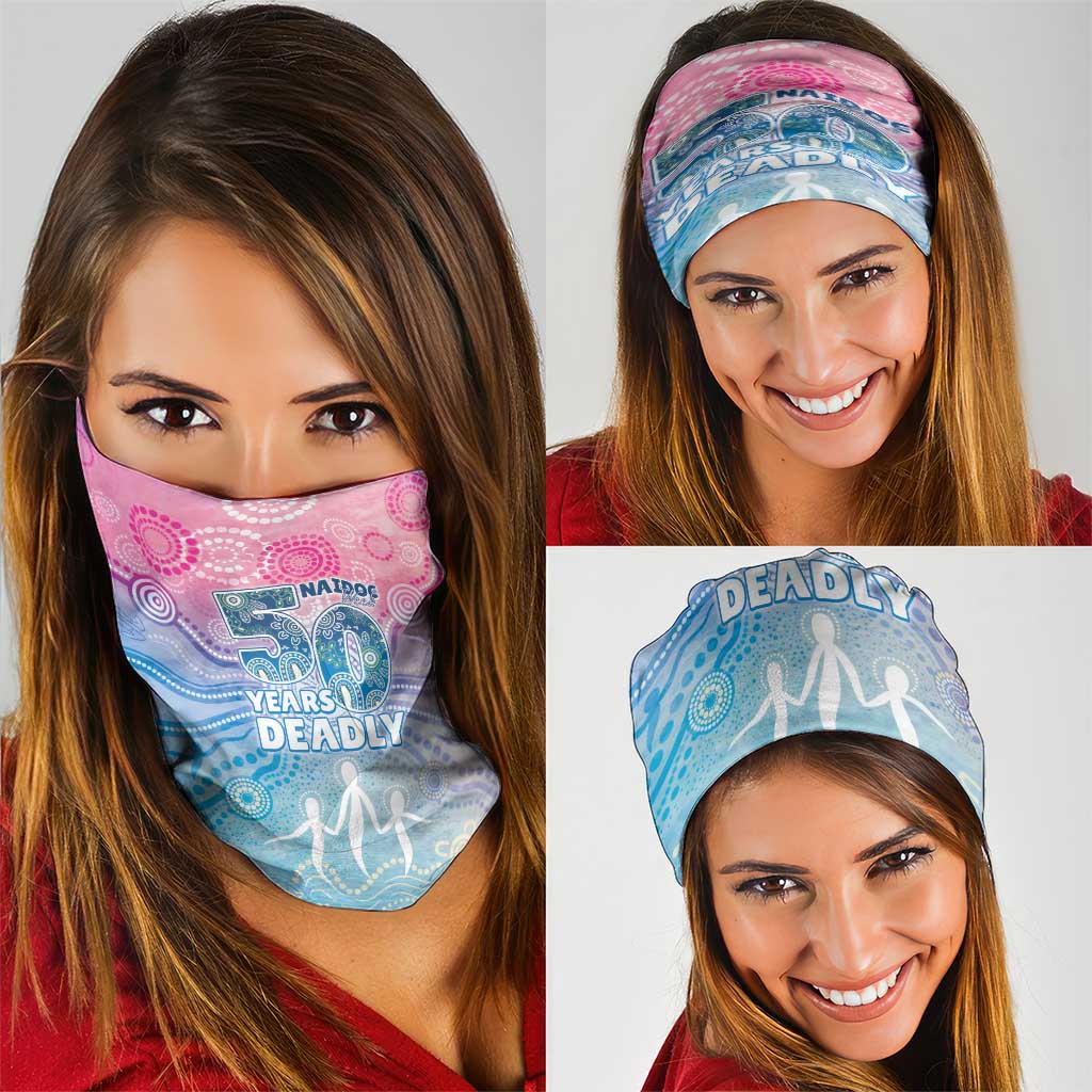 Australia NAIDOC Week 2026 50 Years Deadly Neck Gaiter Celestial Glows