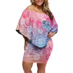 Australia NAIDOC Week 2026 50 Years Deadly Off Shoulder Short Dress Celestial Glows