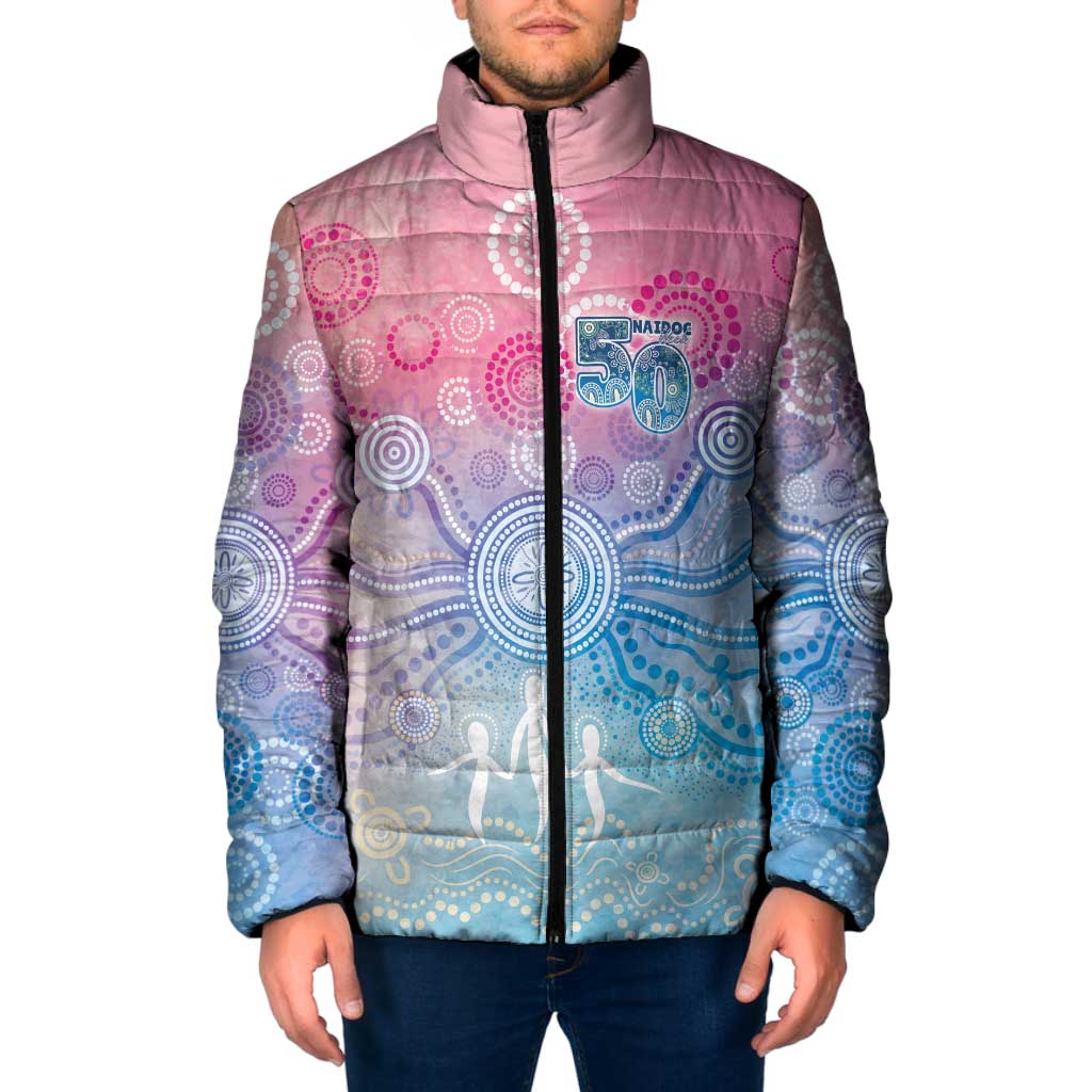 Australia NAIDOC Week 2026 50 Years Deadly Padded Jacket Celestial Glows