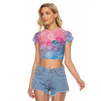 Australia NAIDOC Week 2026 50 Years Deadly Raglan Cropped T Shirt Celestial Glows