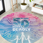 Australia NAIDOC Week 2026 50 Years Deadly Round Carpet Celestial Glows