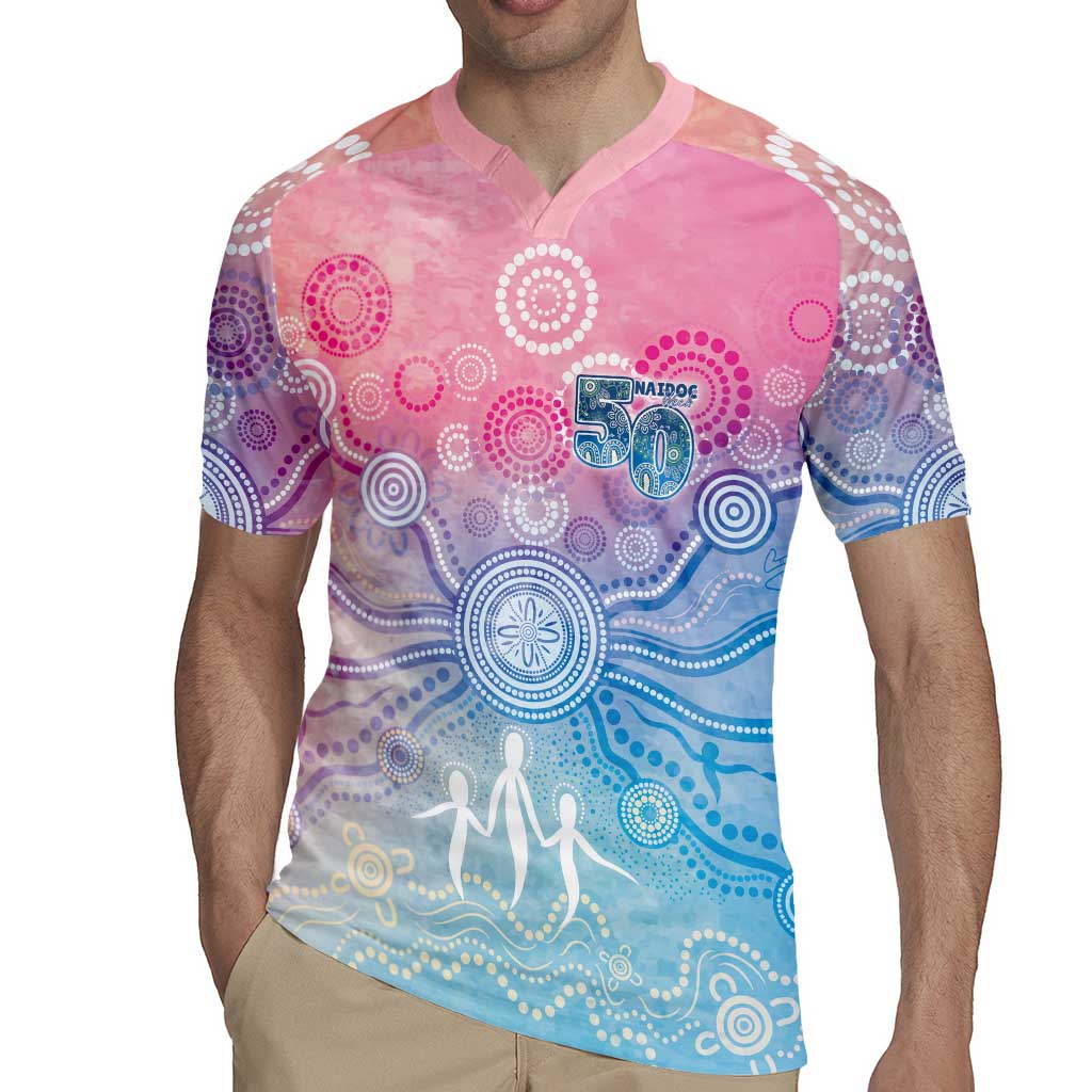 Australia NAIDOC Week 2026 50 Years Deadly Rugby Jersey Celestial Glows
