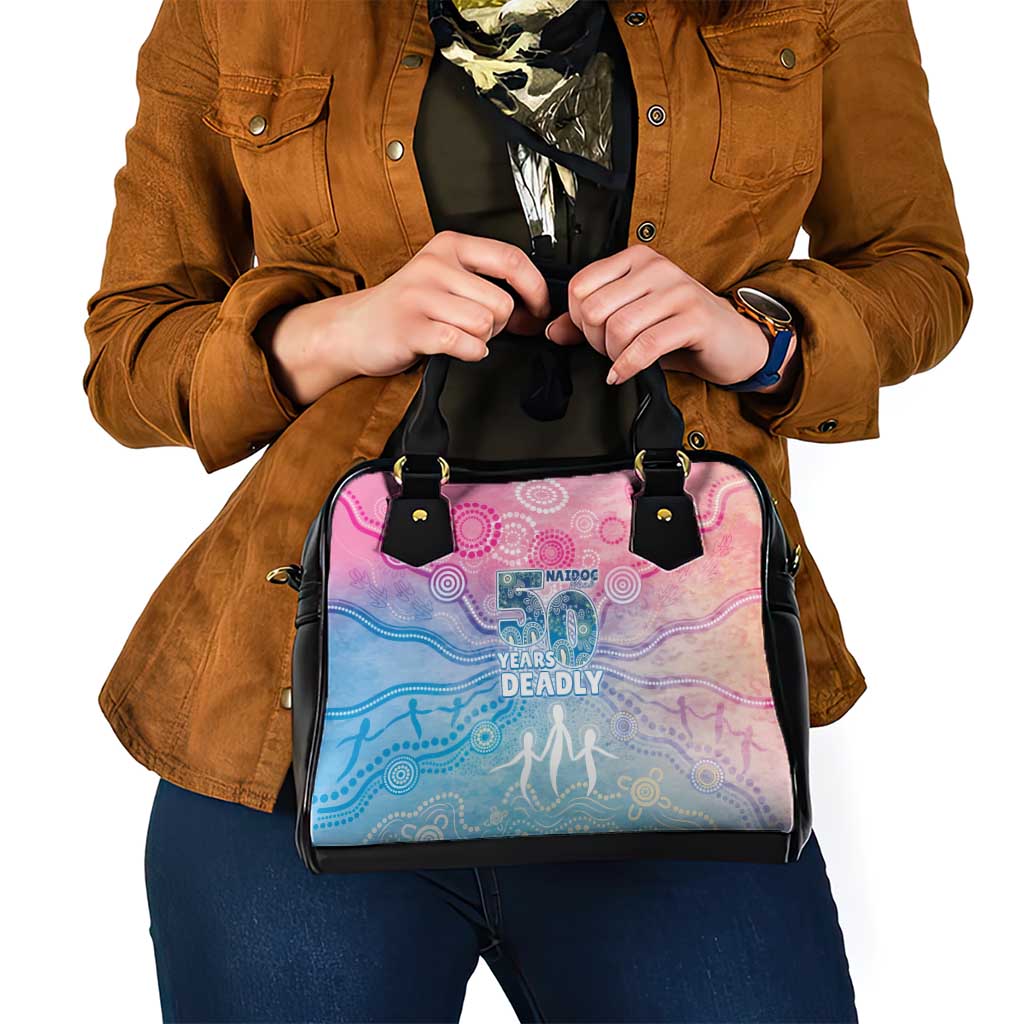 Australia NAIDOC Week 2026 50 Years Deadly Shoulder Handbag Celestial Glows