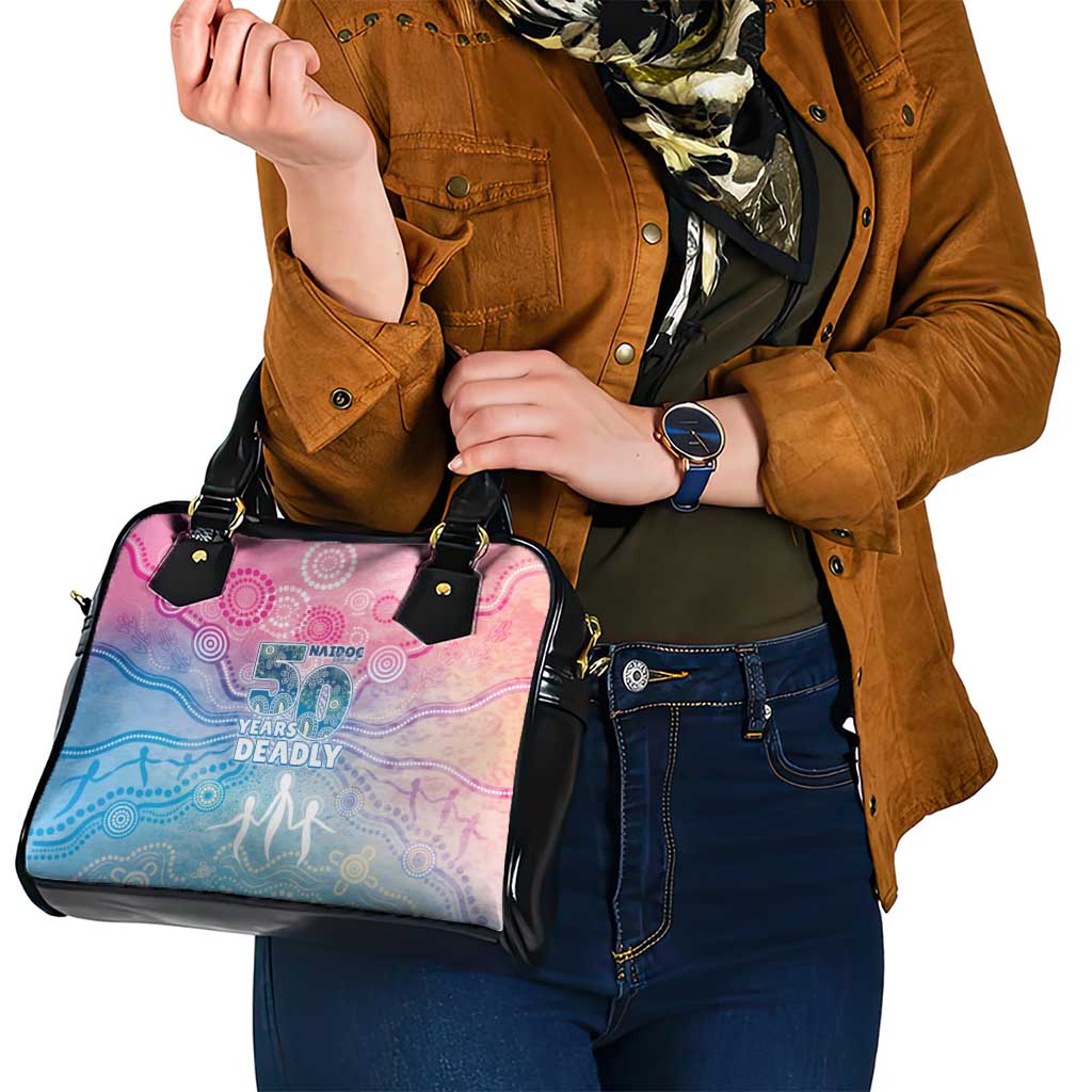 Australia NAIDOC Week 2026 50 Years Deadly Shoulder Handbag Celestial Glows