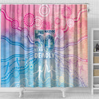 Australia NAIDOC Week 2026 50 Years Deadly Shower Curtain Celestial Glows