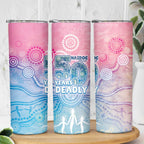 Australia NAIDOC Week 2026 50 Years Deadly Skinny Tumbler Celestial Glows
