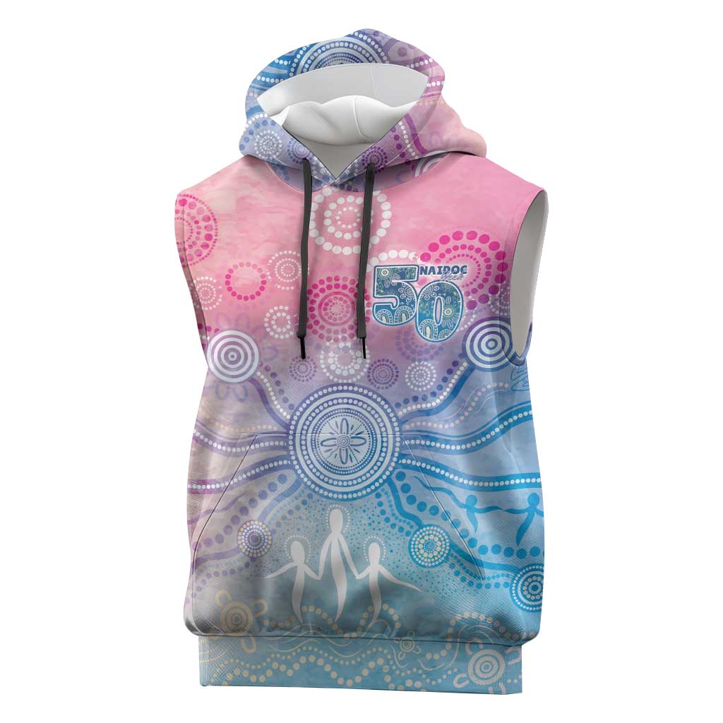Australia NAIDOC Week 2026 50 Years Deadly Sleeveless Hoodie Celestial Glows