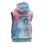 Australia NAIDOC Week 2026 50 Years Deadly Sleeveless Hoodie Celestial Glows