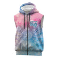 Australia NAIDOC Week 2026 50 Years Deadly Sleeveless Zip Hoodie Celestial Glows