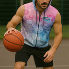 Australia NAIDOC Week 2026 50 Years Deadly Sleeveless Zip Hoodie Celestial Glows