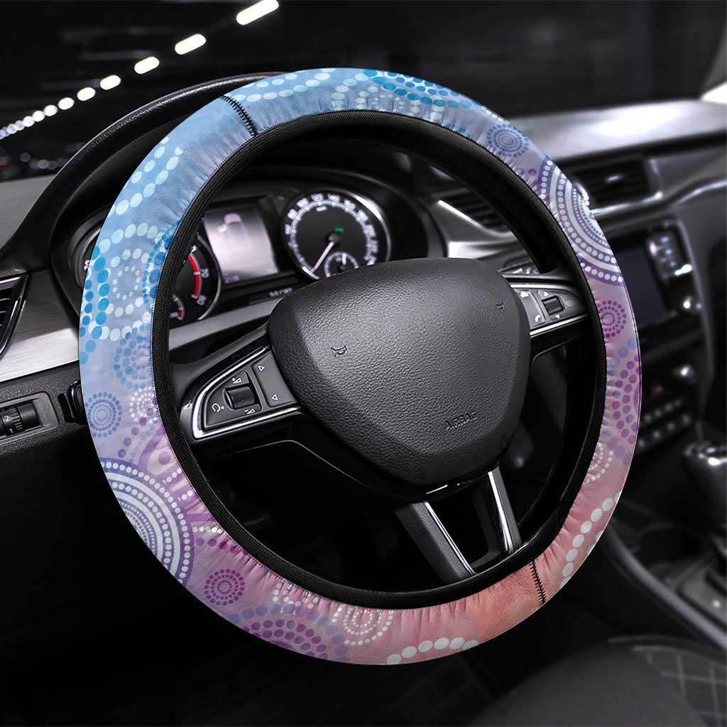 Australia NAIDOC Week 2026 50 Years Deadly Steering Wheel Cover Celestial Glows